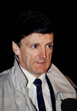 Football, Andy Roxburgh, manager, Scotland, January 15, 1990
