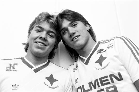 Tomas Brolin och Jonny Rödlund