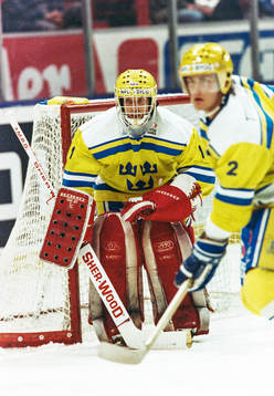 Fredrik Andersson, målvakt i Sverige