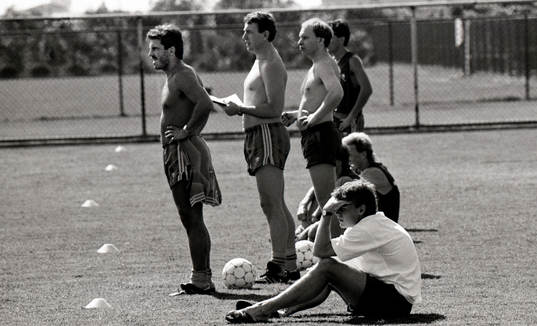 Olle Nordin, förbundskapten, Sven Andersson, målvakt och