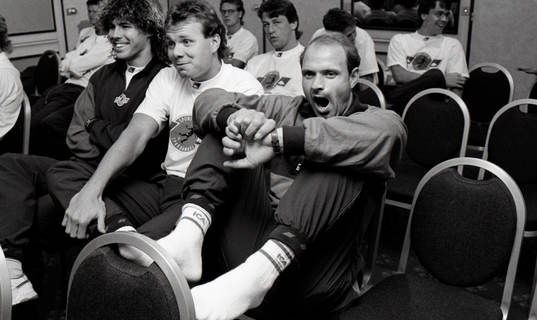 Hans Eskilsson, Lars Eriksson och Thomas Ravelli