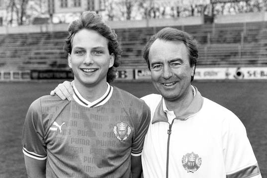 Anders Svensson och Bo Nilsson, tränare