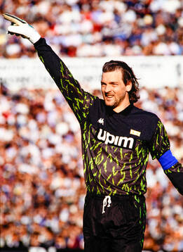 Juventus goalie Stefano Tacconi