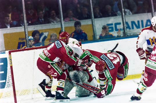 Ishockey, Allsvenskan, final, Malmö - Modo, 4-3
