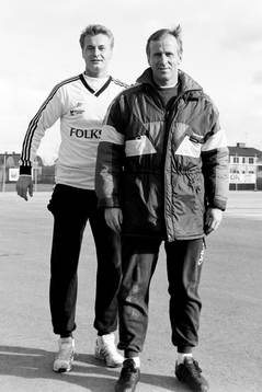 Lars Zetterlund och Rolf Zetterlund, tränare i Örebro