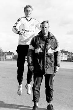 Lars Zetterlund och Rolf Zetterlund, tränare i Örebro