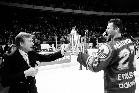 Svenska Ishockeyförbundets ordförande Rickard Fagerlund