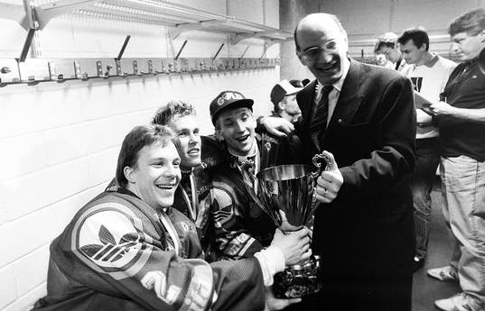 Charles Berglund, Johan Garpenlöv, Mikael Johansson,