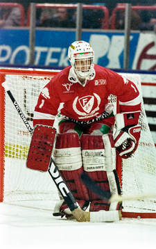 Anders Bergman, målvakt i Färjestad
