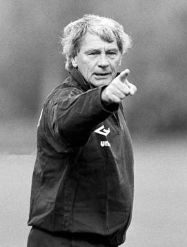Bobby Robson, förbundskapten i England