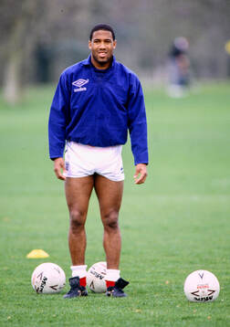 John Barnes. Football, FIFA World Cup 1990, England,