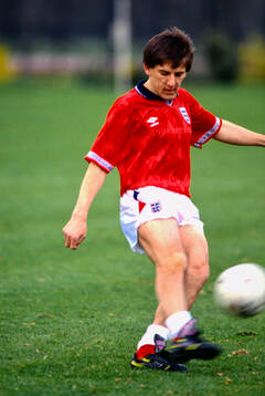 Peter Beardsley. Football, FIFA World Cup 1990, England,