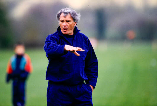 Förbundskapten Bobby Robson. Football, FIFA World Cup