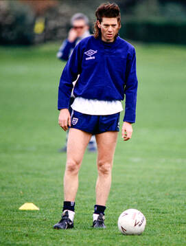 Chris Waddle. Football, FIFA World Cup 1990, England,