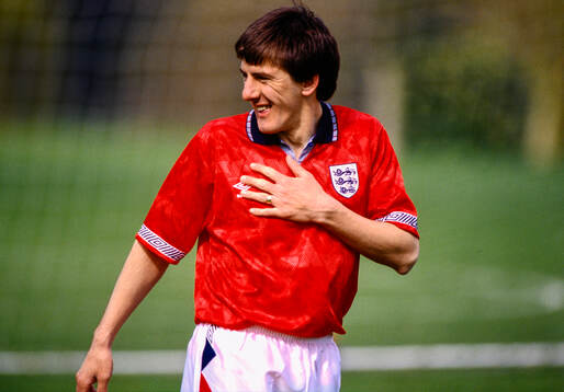 Peter Beardsley. Football, FIFA World Cup 1990, England,