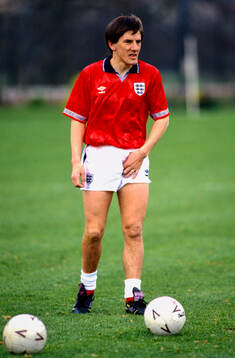 Peter Beardsley. Football, FIFA World Cup 1990, England,