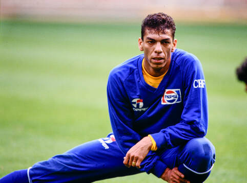 Charles Fabian. Football, FIFA World Cup 1990, Brazil,