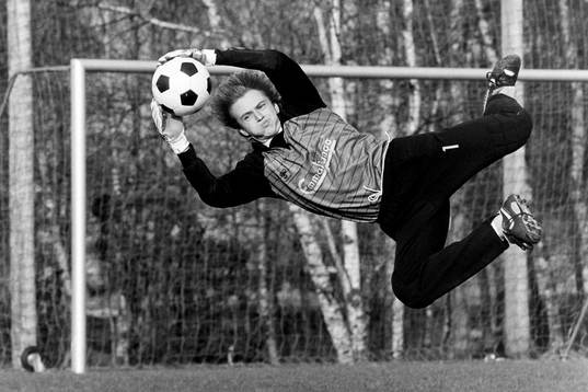 Peter Larsson, målvakt