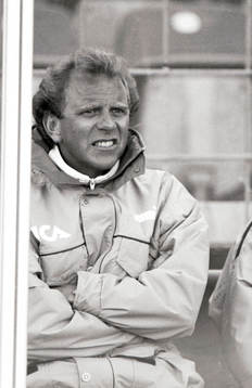 Bob Houghton, tränare i Malmö
