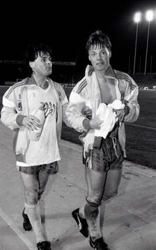 Anders Limpar och Stefan Schwarz