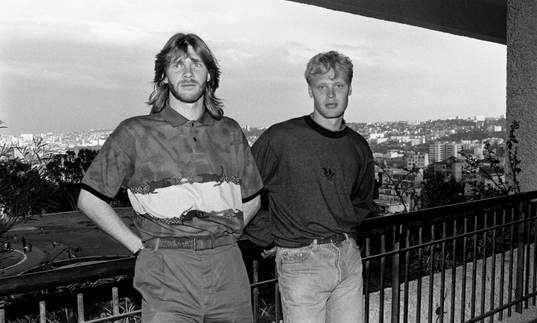 Glenn Strömberg och Klas Ingesson