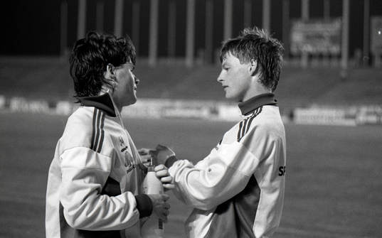 Anders Limpar och Stefan Schwarz