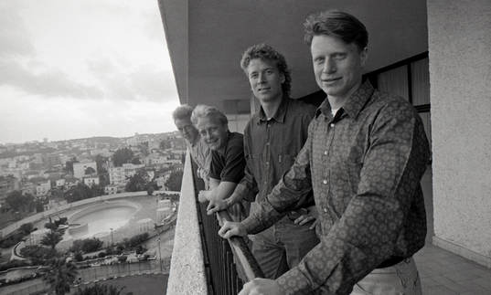 Fr. v; Stefan Lindqvist, Mats Magnusson, Johnny Ekström