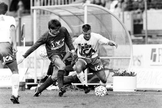 Jan Jansson, Öster och Lars Asp, Hammarby i kamp om bollen