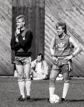 Glenn Hysén och Tomas Brolin, Sverige