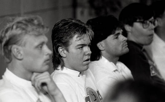 Klas Ingesson, Tomas Brolin och Anders Limpar