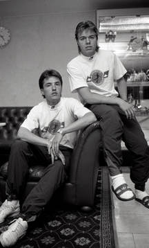 Mats Gren och Tomas Brolin