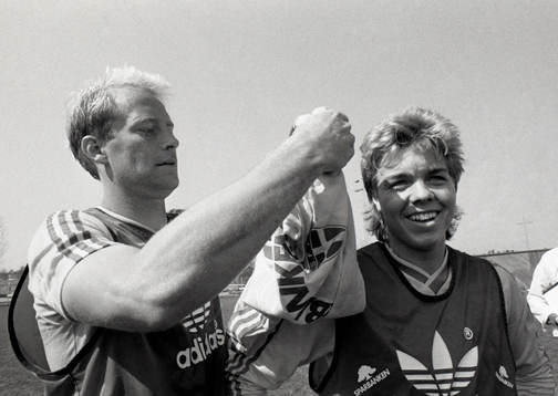 Mats Magnusson och Tomas Brolin, Sverige