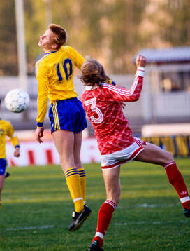 Fotboll, EM, U21, Sverige - Sovjet (Värendsvallen,
