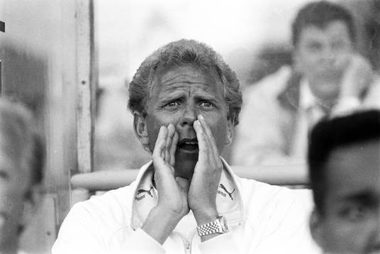 Bob Houghton, tränare i Malmö FF