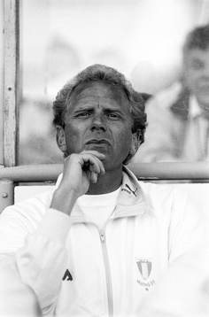Bob Houghton, tränare i Malmö FF