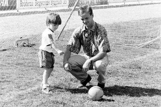 Jim Tolmie, Markaryd med sin son Dale