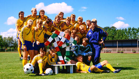 Bläddra bland fler bilder av Fotboll, Sverige, VM-läger i Stenungsund.