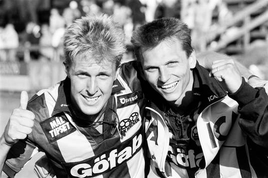 Anders Kiel och Sam Bjur, Häcken