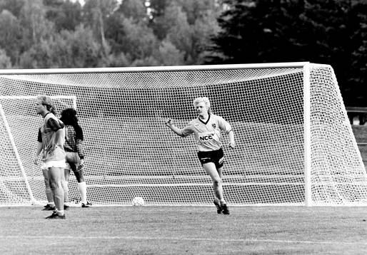 Percy Olsson, Hässleholm tremålsskytt jublar