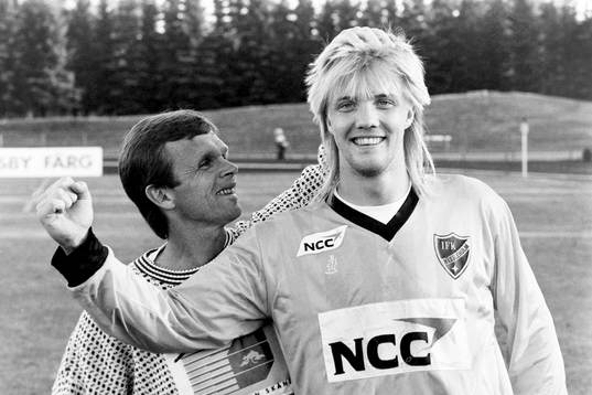 Anders Linderoth, tränare och Percy Olsson, Hässleholm