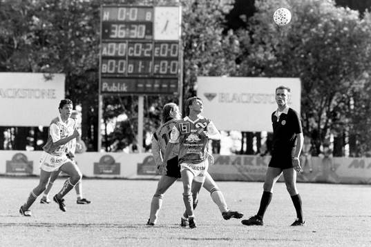 Fotboll, Div 1 Södra, Mjällby - Oddevold, 1-2