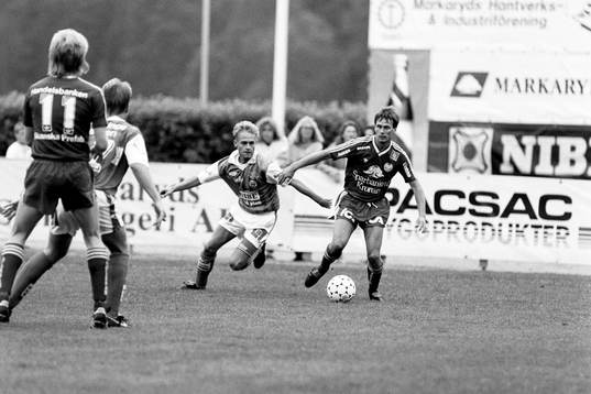 Fotboll, Div 1 Södra, Markaryd - Kalmar FF, 1-0