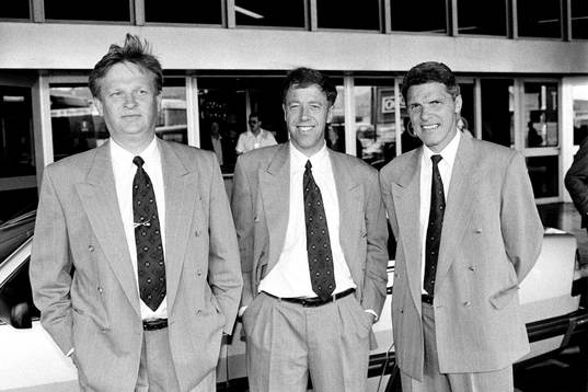Hans Backe, Björn Westerberg och xx