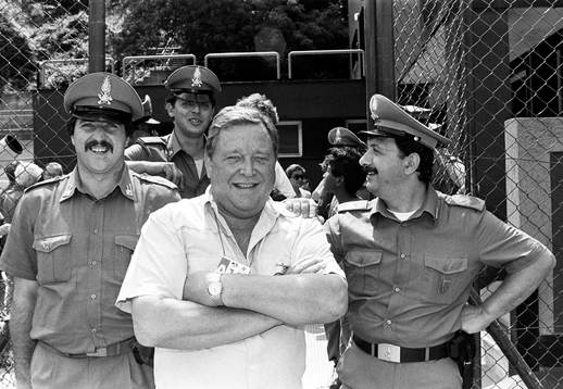 Lennart Johansson med tre poliser