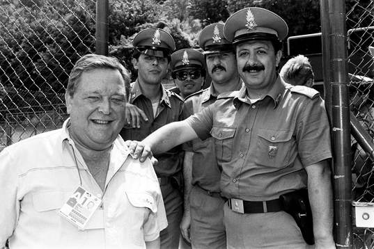 Lennart Johansson med tre poliser