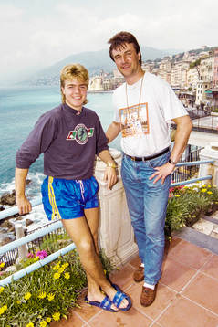 Tomas Brolin och Ralf Edström