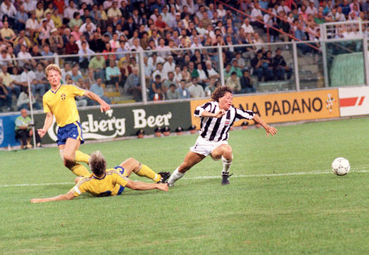 Stefan Schwarz och Glenn Hysén, Sverige