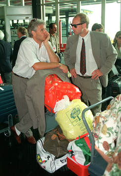 Glenn Hysén och Thomas Ravelli