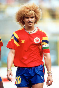 Carlos Valderrama, Colombia