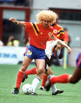 Carlos Valderrama, Colombia